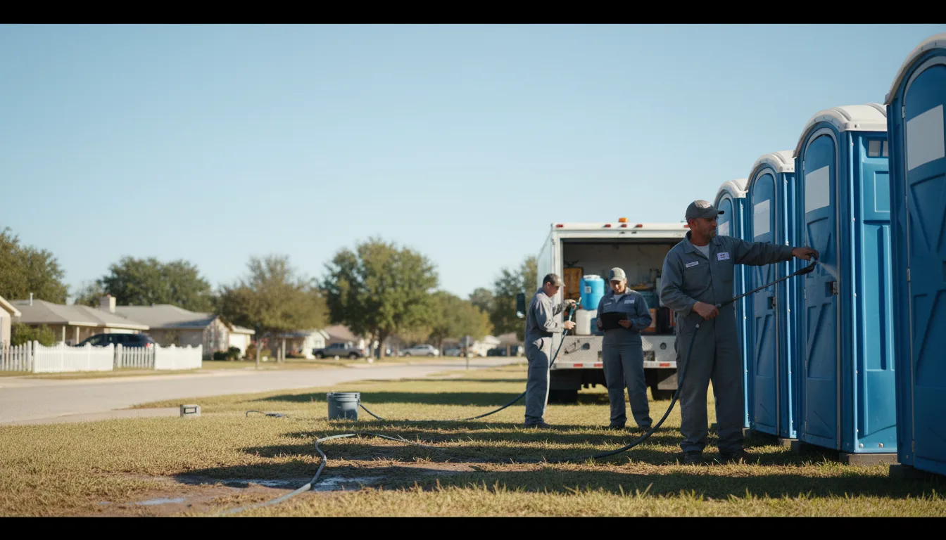 Long-Term Portable Toilet Rental in Delphi, IN near me